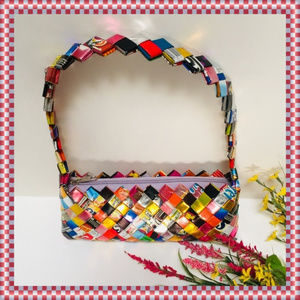 Shoulder Wristlet Clutch Purse ~ Pop Candy Art ~